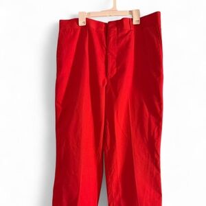 Red Brooks Brothers Brooksgate high waist trousers 33 inch waist